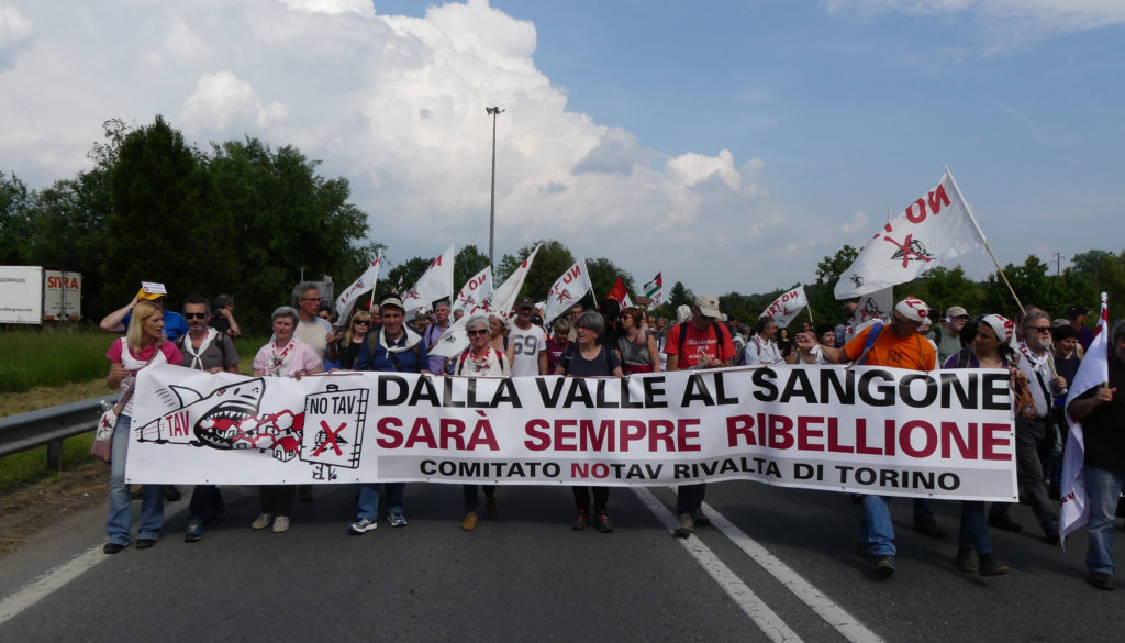 Manifestazione No Tav Rosta - Avigliana