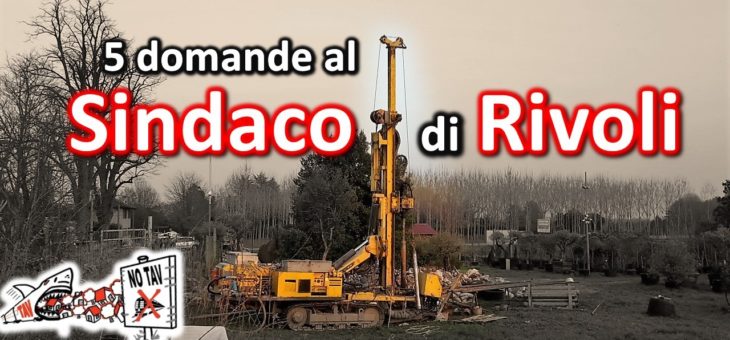 5 domande al Sindaco di Rivoli