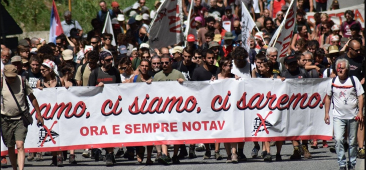 Di nuovo in marcia con unidea chiara no tav